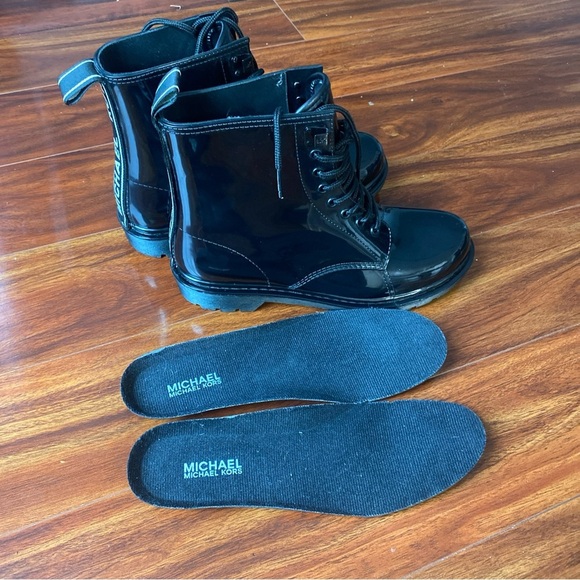 Michael Kors Black Ankle Boots Size 11 - Picture 8 of 11